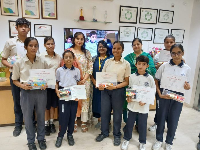 St Edmund's School Jawahar Nagar Celebrates Colorful Camel Art Contest with Prize Distribution