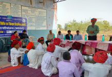 Organized animal health camp and artificial insemination