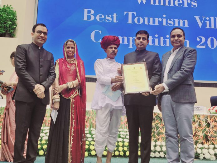 Devmali village of Beawar district of Rajasthan awarded with Best Tourism Village Award